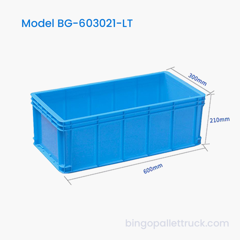 31L HDPE Logistik-Kunststoff-Tragebox für die Lagersortierung