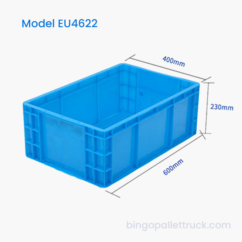 44-Liter-EU-Tragebox mit großem Fassungsvermögen für die Massenlagerung
