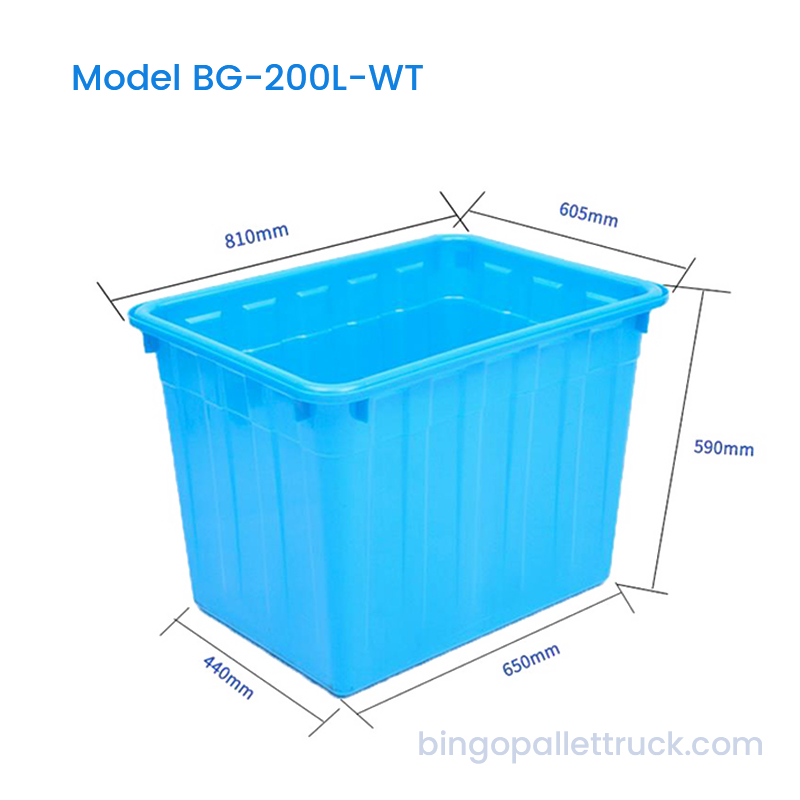 200L HDPE-Wassertank für Wasserprodukte und Meeresfrüchte