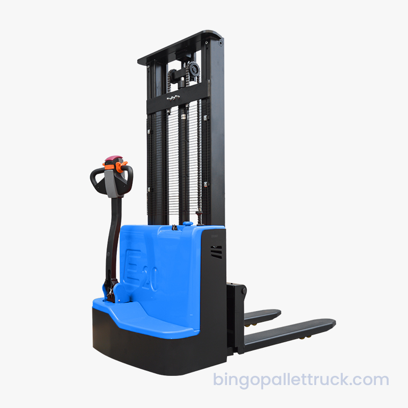 2000 kg schwerer elektrischer Walkie-Stapler