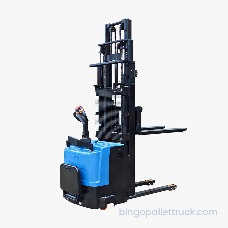 2000 kg Dreimast-Elektro-Standstapler für die Logistik