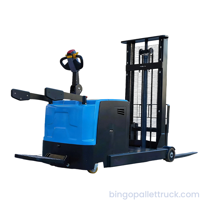 1500 kg EPS-Elektro-Standstapler mit Gegengewicht für die Handhabung schwerer Paletten